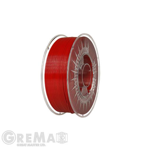PET - G Devil Design PET-G filament 1.75 mm, 1 kg (2.0 lbs) - dark red